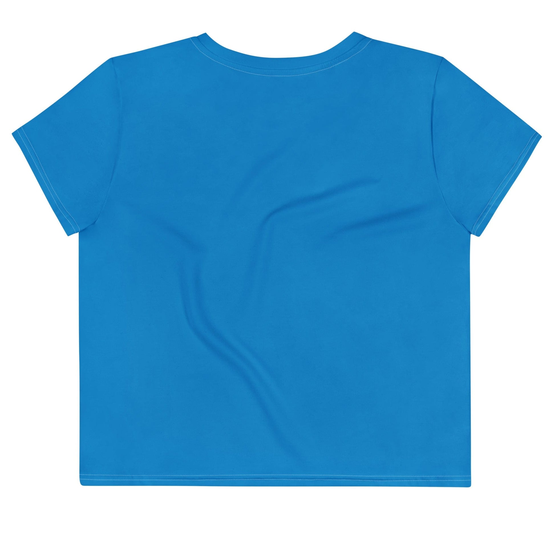Blue Crop T-Shirt – Cool Tone, Strong Performance - RARP - ID Fitness