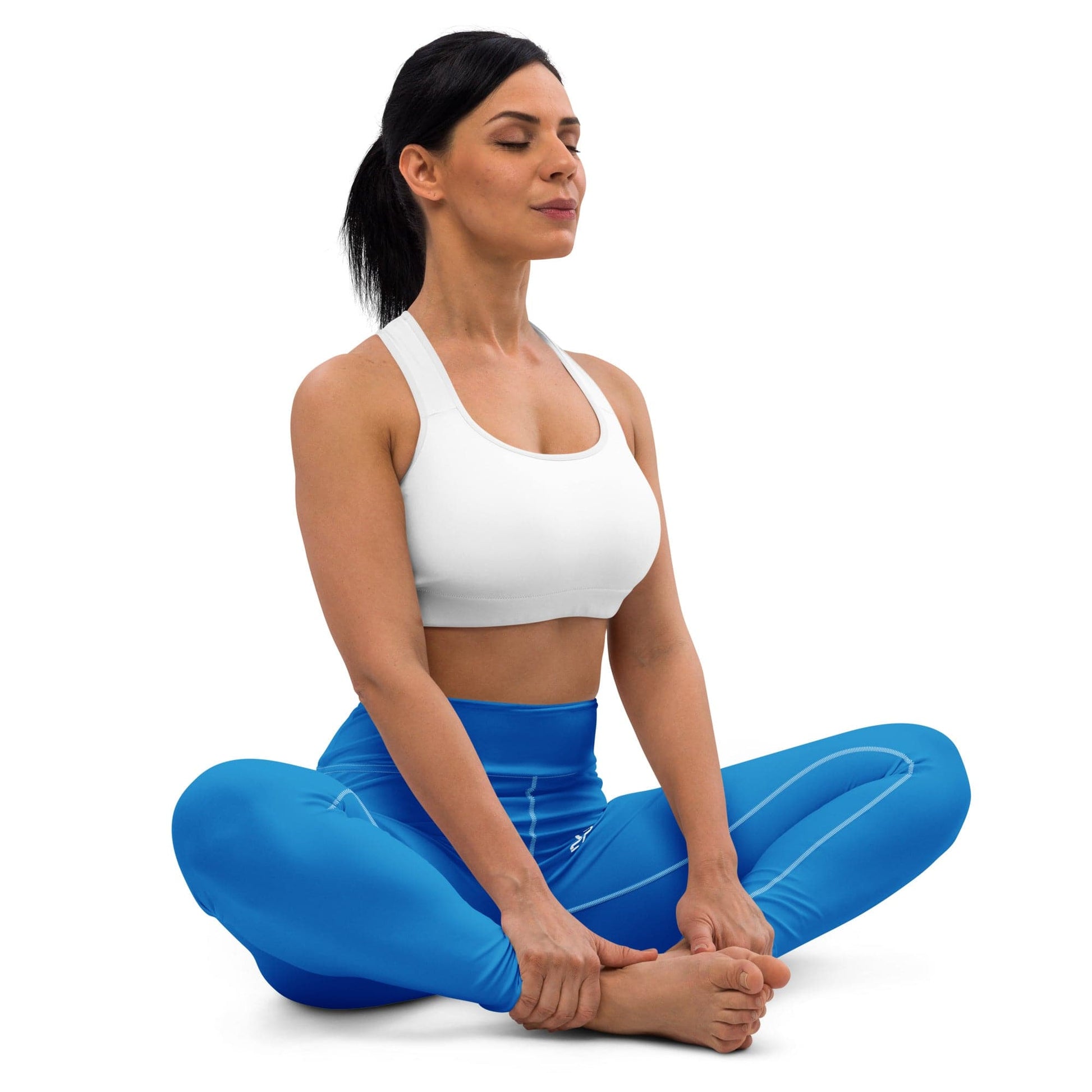 Blue Full - Length Leggings – Bold Colour Meets Powerful Performance - RARP - ID Fitness