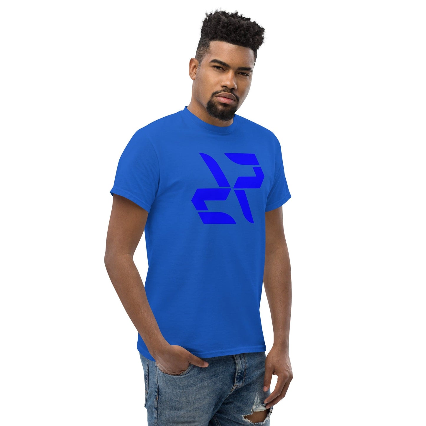 Blue Intensity T-Shirt – Performance Tee with a Bold Edge - RARP - ID Fitness