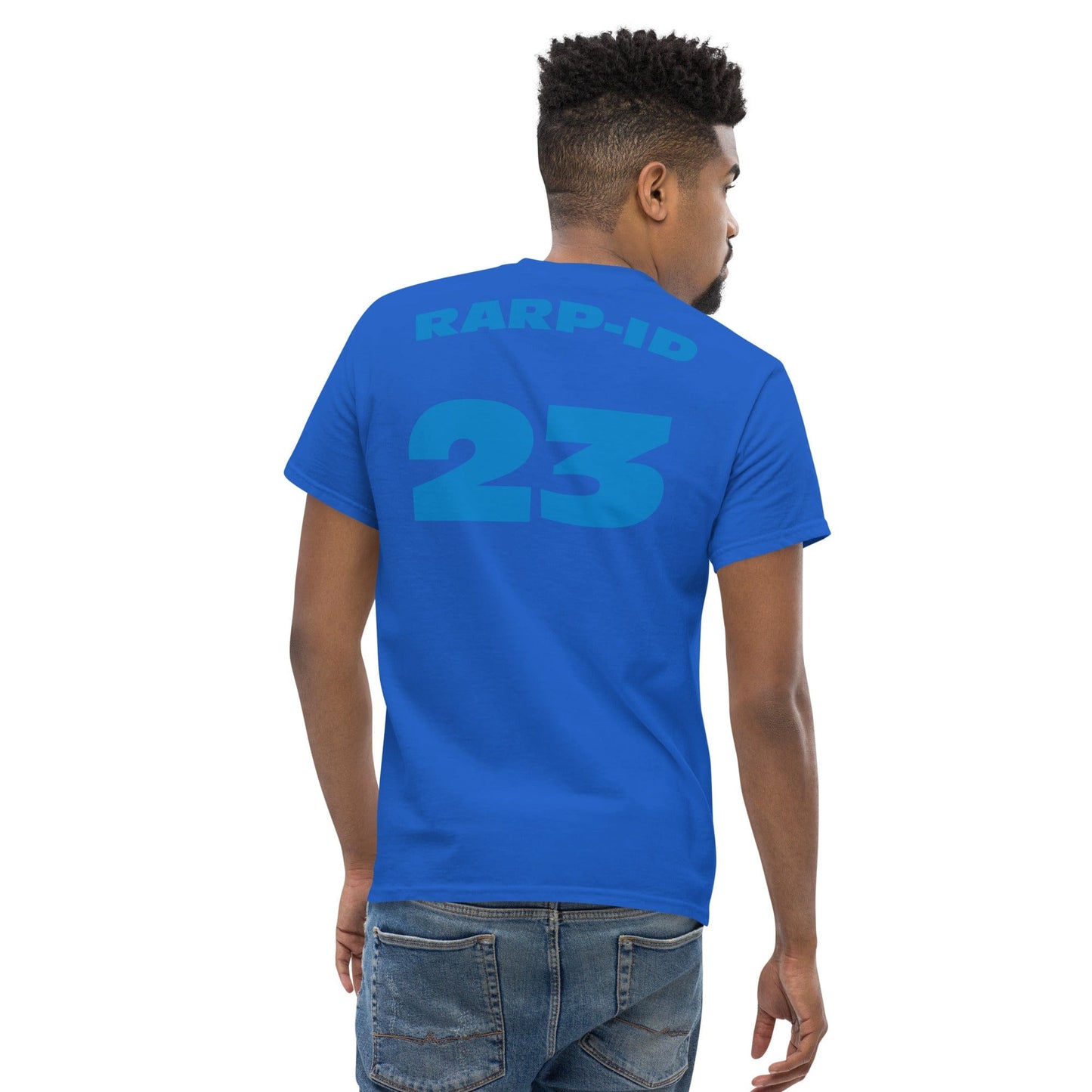 Blue Intensity T-Shirt – Performance Tee with a Bold Edge - RARP - ID Fitness