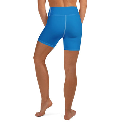 Blue Yoga Shorts – Cool Tone, Hot Performance - RARP - ID Fitness