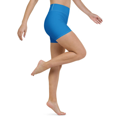 Blue Yoga Shorts – Cool Tone, Hot Performance - RARP - ID Fitness