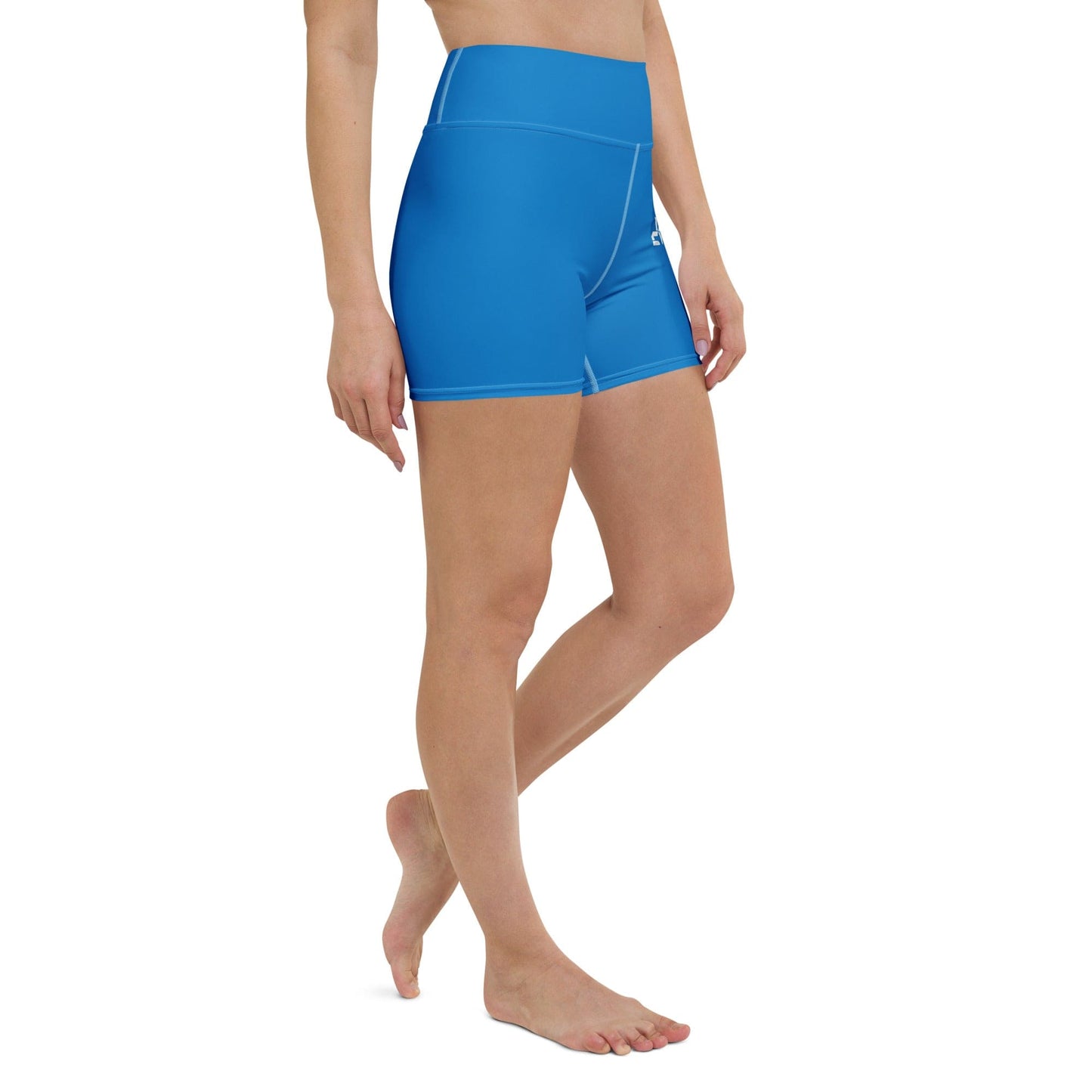 Blue Yoga Shorts – Cool Tone, Hot Performance - RARP - ID Fitness