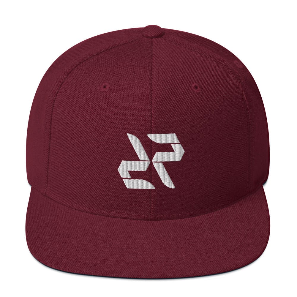Vintage Snapback Cap - Timeless Baseball Style - Maroon - RARP - ID Fitness