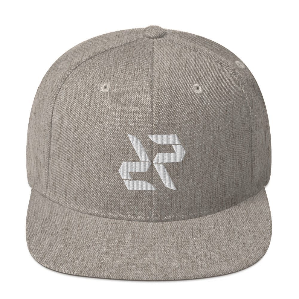 Vintage Snapback Cap - Timeless Baseball Style - Heather Grey - RARP - ID Fitness