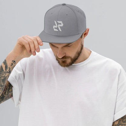 Rarp-ID Snapback Baseball Cap Hat - White Logo My Store