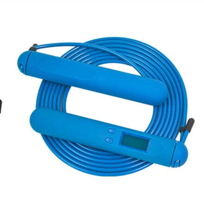 Electronic Counting Speed Skipping Rope – Smart Fitness Tool - Blue - RARP - ID Fitness