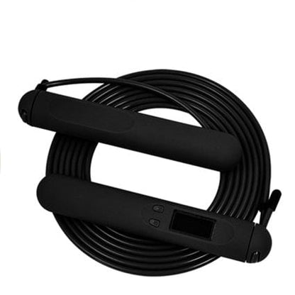 Electronic Counting Speed Skipping Rope – Smart Fitness Tool - Black - RARP - ID Fitness