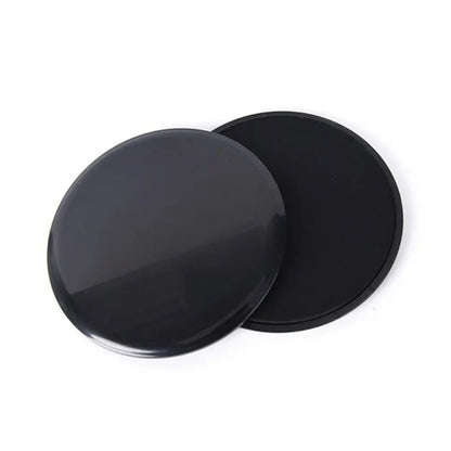 Gliding Fitness Discs for Core Strength, Stability & Full - Body Training - black - RARP - ID Fitness