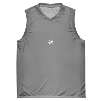 Grey Basketball Jersey – Minimalist Design, Maximum Mobility - RARP - ID Fitness