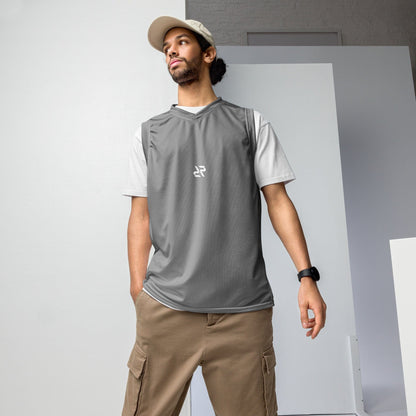Grey Basketball Jersey – Minimalist Design, Maximum Mobility - RARP - ID Fitness