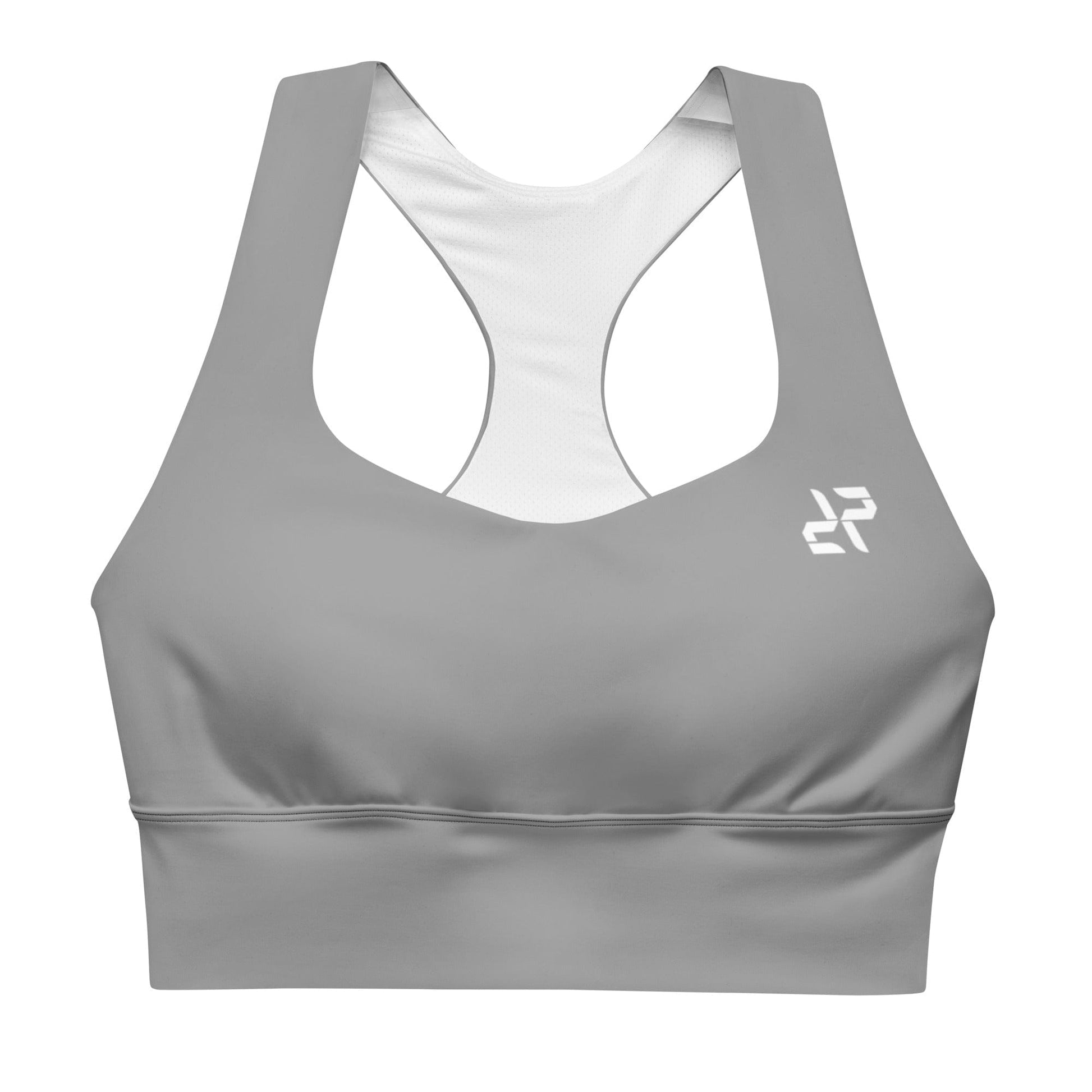 Grey Sports Bra – Neutral Tone, Superior Comfort - RARP - ID Fitness