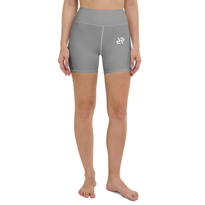 Grey Yoga Shorts – Minimal Look, Maximum Flow - RARP - ID Fitness