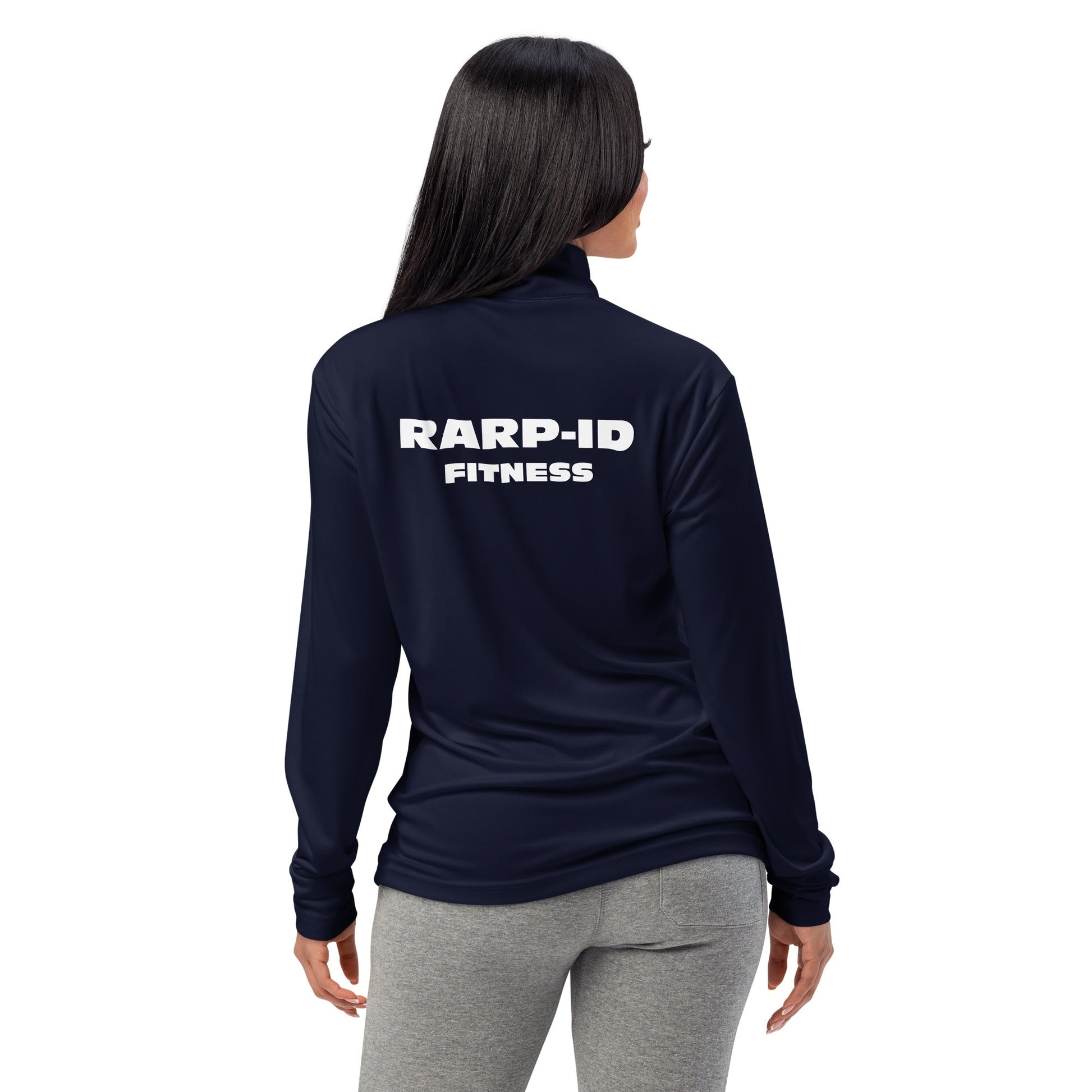Lightweight quarter - zip pullover - True Navy - RARP - ID Fitness