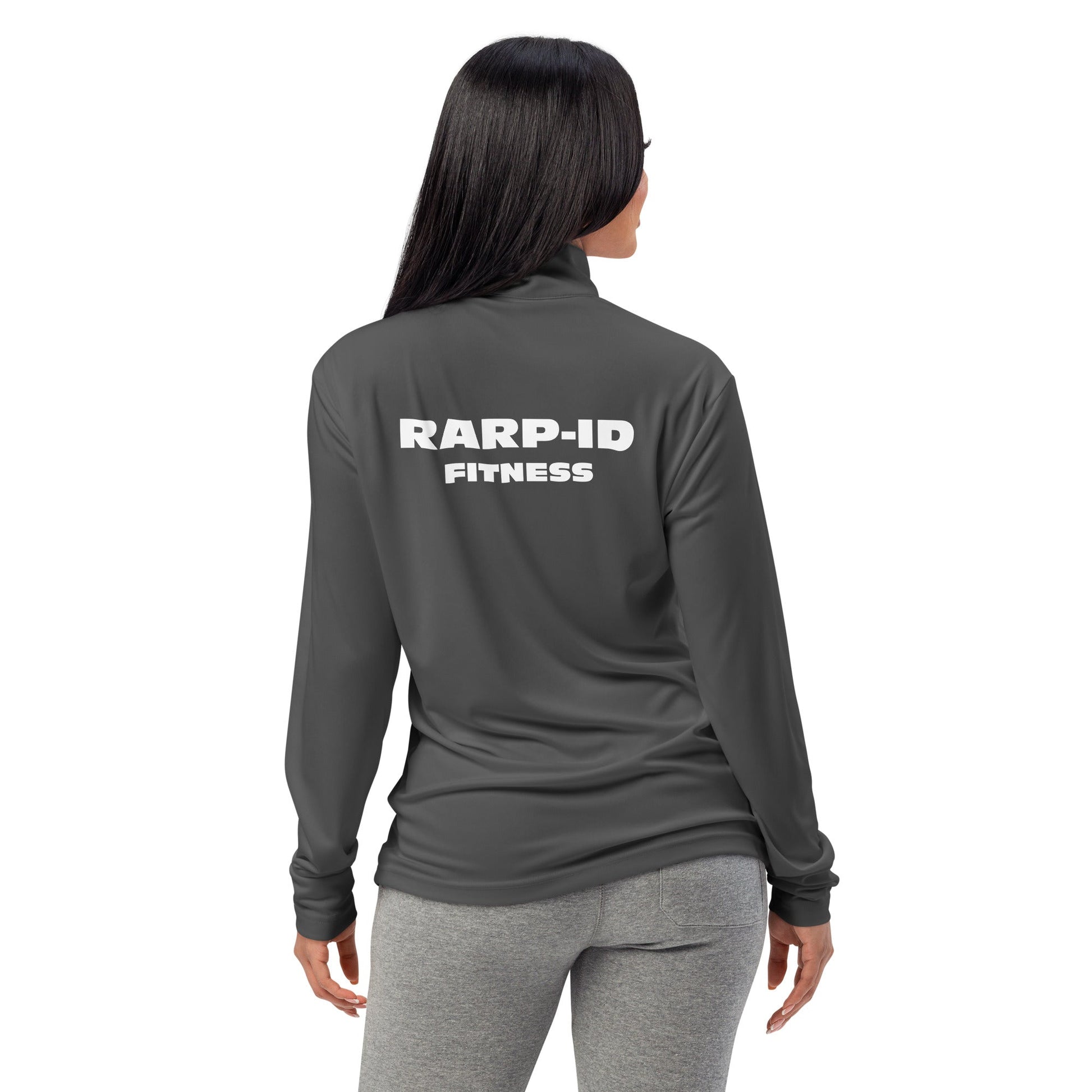 Lightweight quarter - zip pullover - Iron Grey - RARP - ID Fitness