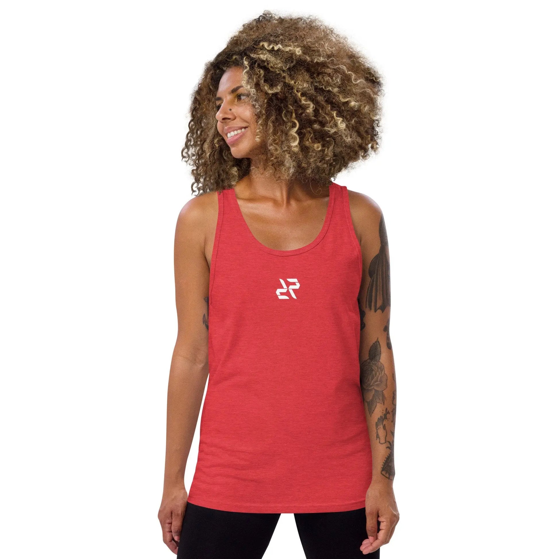 Unisex Rarp-ID Tank Top - White Logo My Store