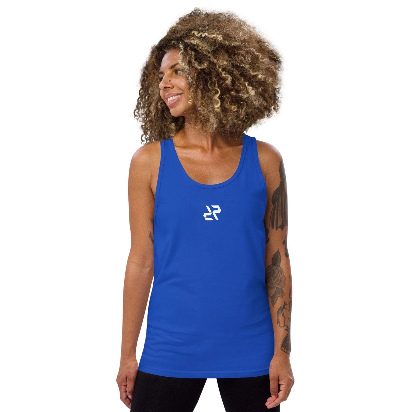 Unisex Rarp-ID Tank Top - White Logo My Store