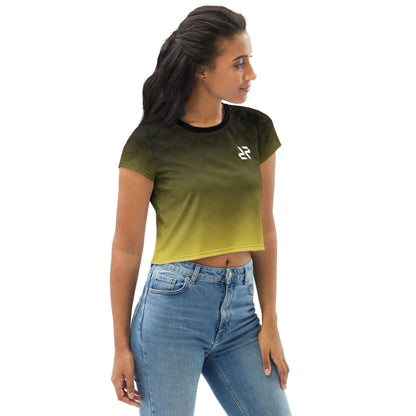 “No Fluff Just Ripped” Crop T-Shirt – Raw Strength, Cropped Fit - RARP - ID Fitness