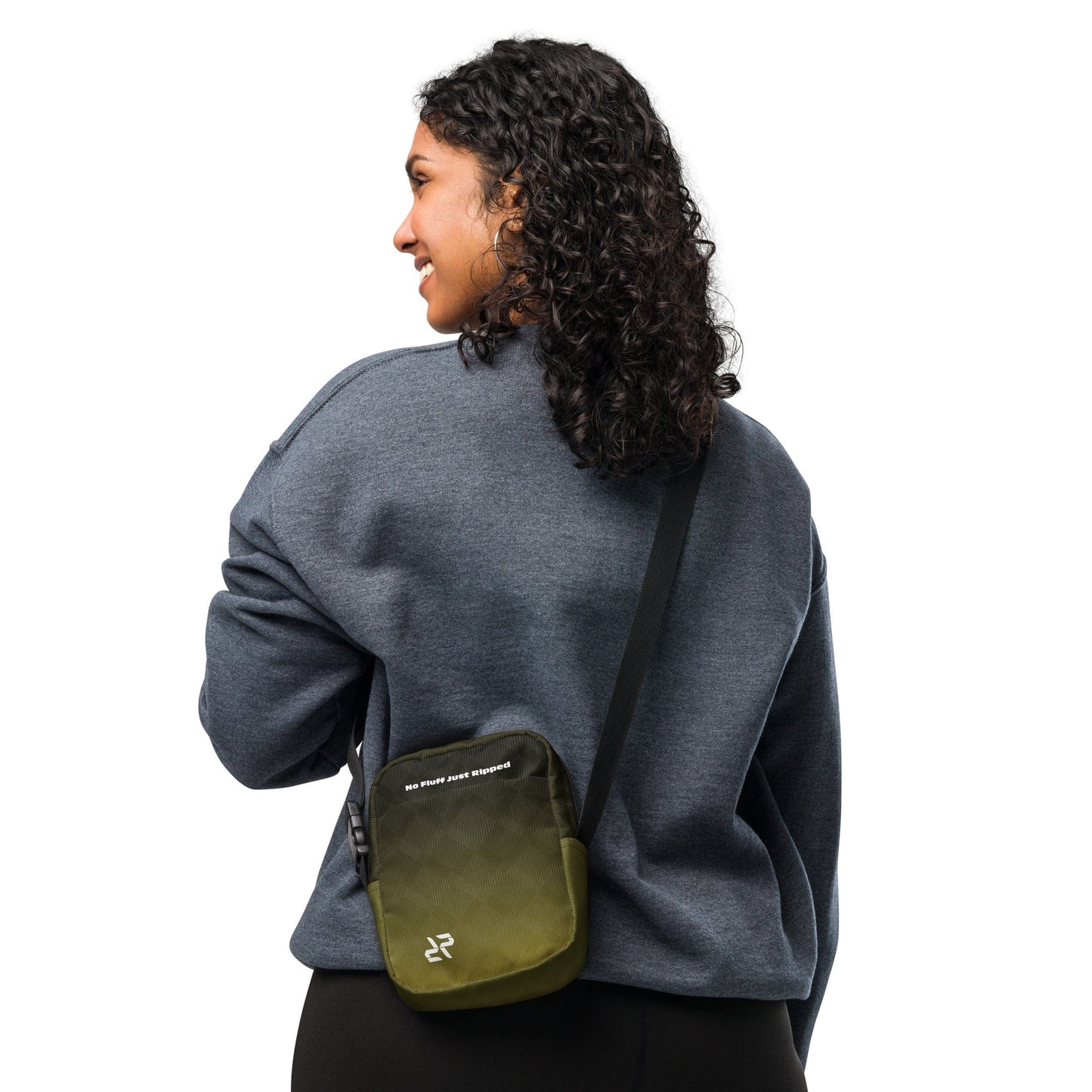 "No Fluff Just Ripped" Crossbody Bag - RARP - ID Fitness