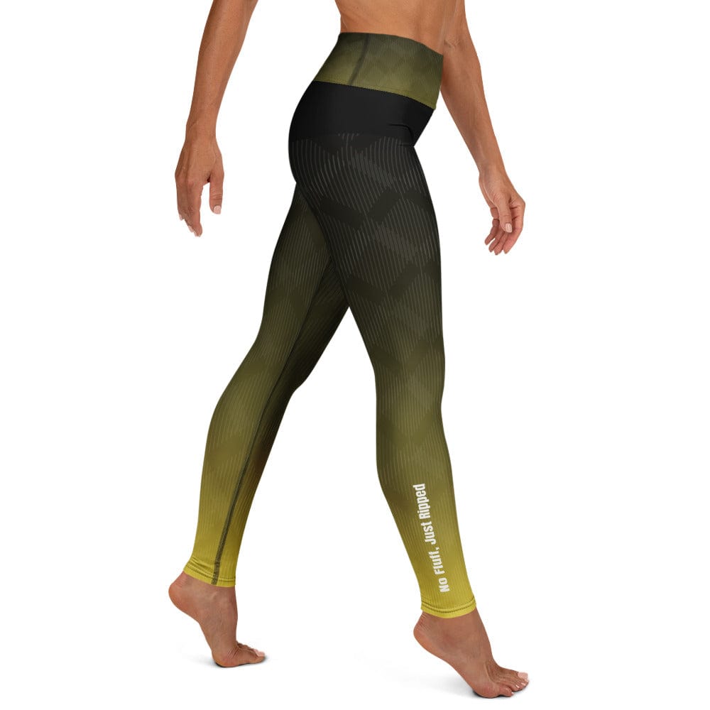“No Fluff Just Ripped” Full - Length Leggings – Raw Power. Zero Excuses. - RARP - ID Fitness