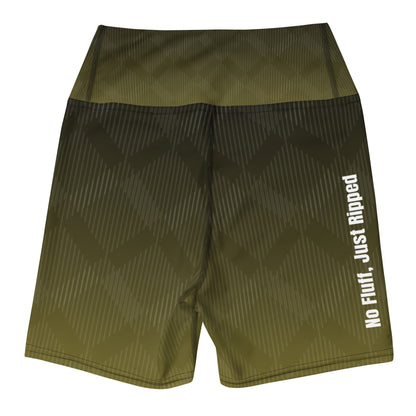 “No Fluff Just Ripped” Yoga Shorts – Built to Move, Designed to Dominate - RARP - ID Fitness