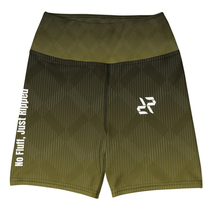 “No Fluff Just Ripped” Yoga Shorts – Built to Move, Designed to Dominate - RARP - ID Fitness
