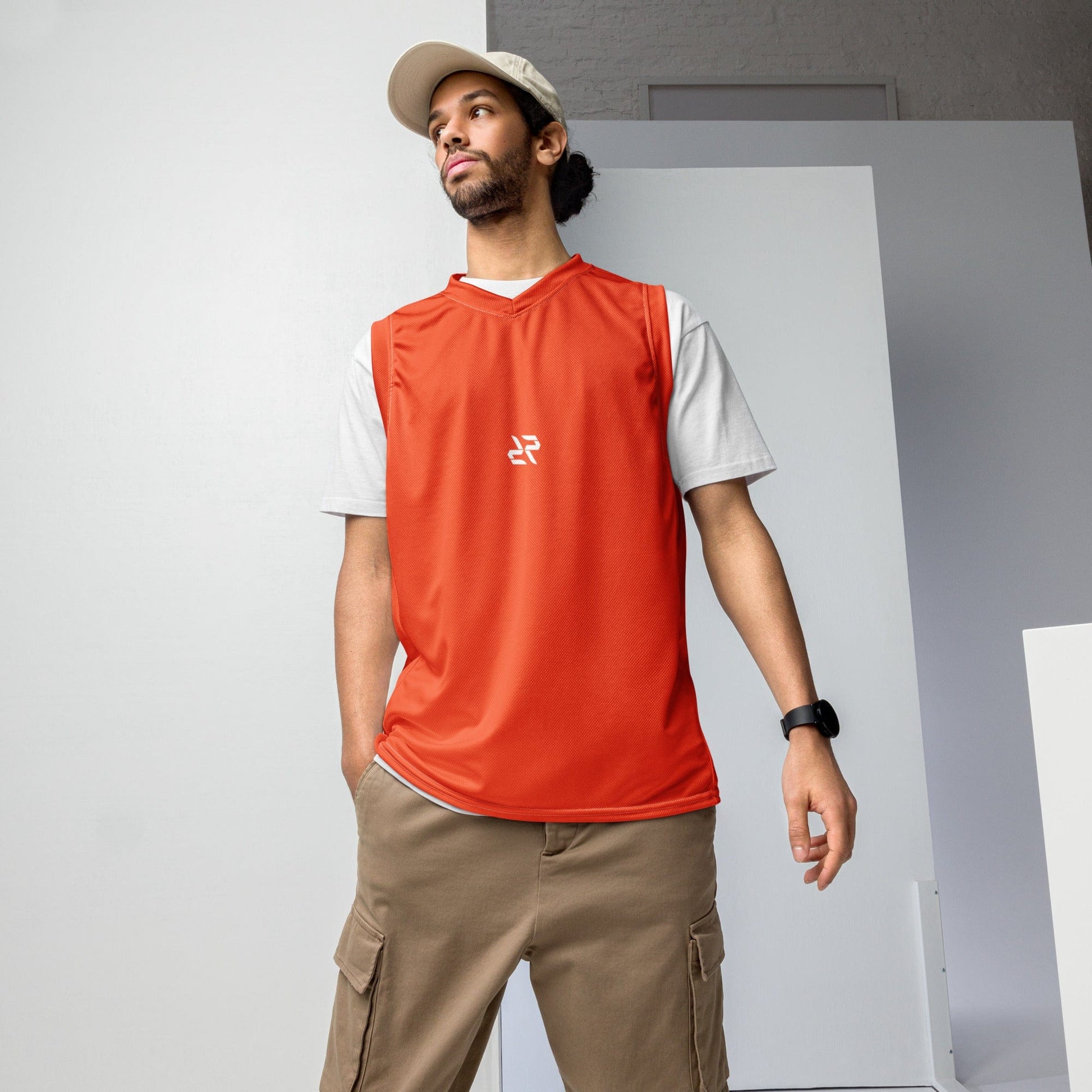 Orange Basketball Jersey – High - Energy Style. Court - Level Performance. - RARP - ID Fitness