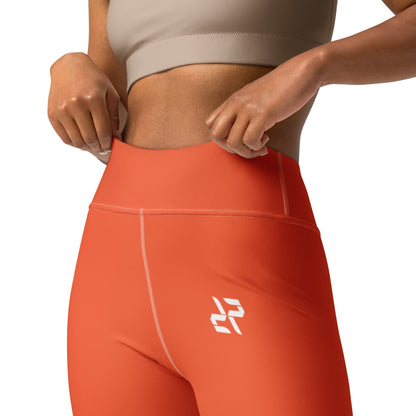 Orange Full - Length Leggings – Turn Heads. Crush Goals. - RARP - ID Fitness