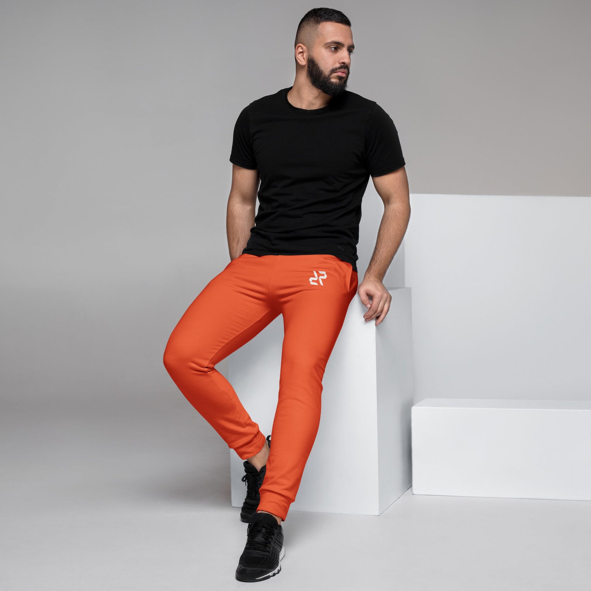 Orange Men's Joggers - RARP - ID Fitness