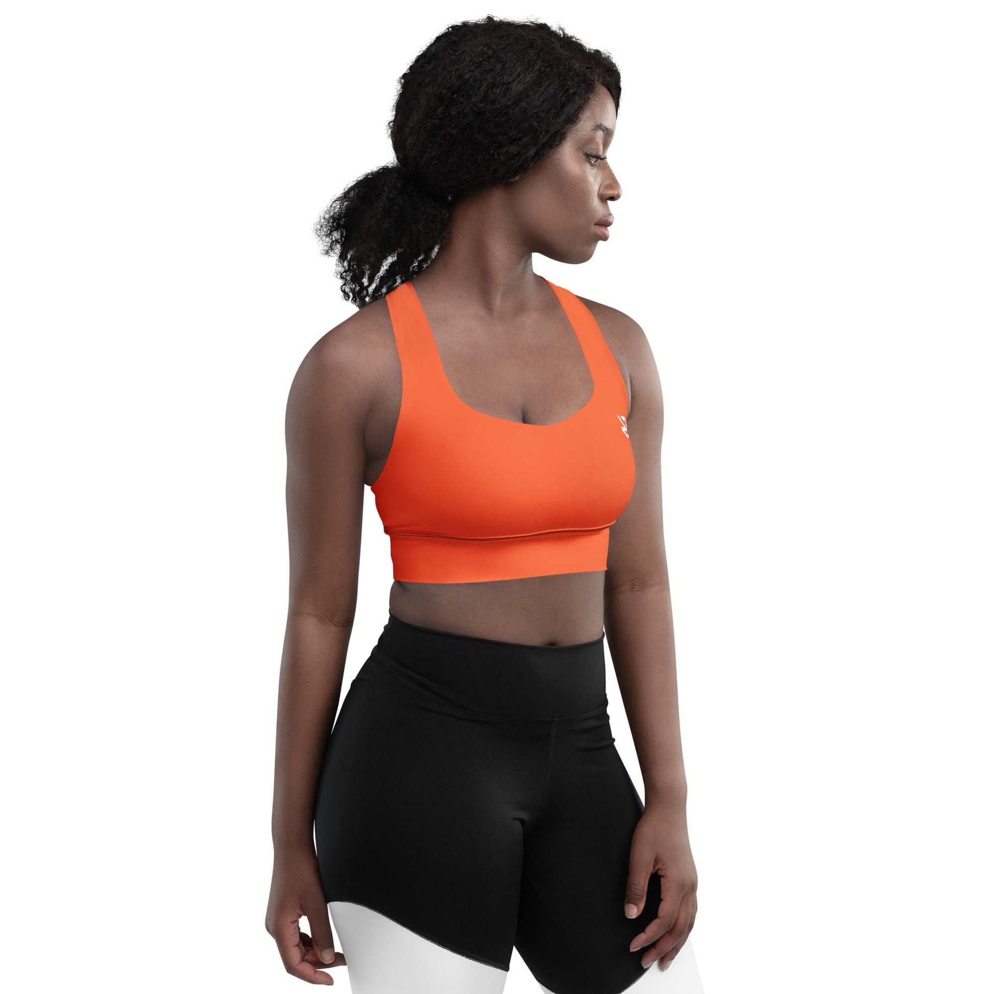 Orange Sports Bra – Energize Your Workout - RARP - ID Fitness