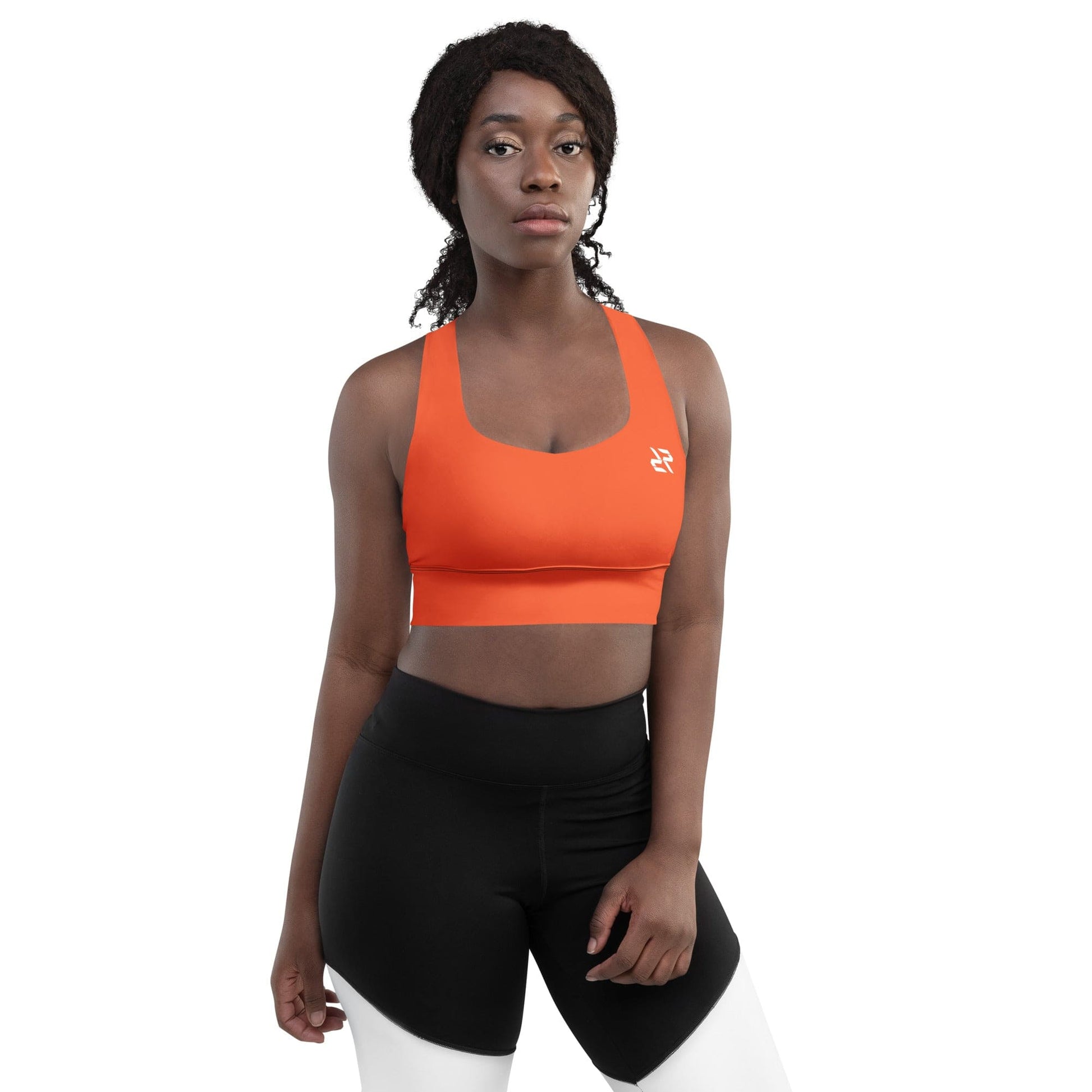 Orange Sports Bra – Energize Your Workout - RARP - ID Fitness