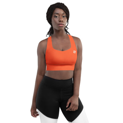 Orange Sports Bra – Energize Your Workout - RARP - ID Fitness