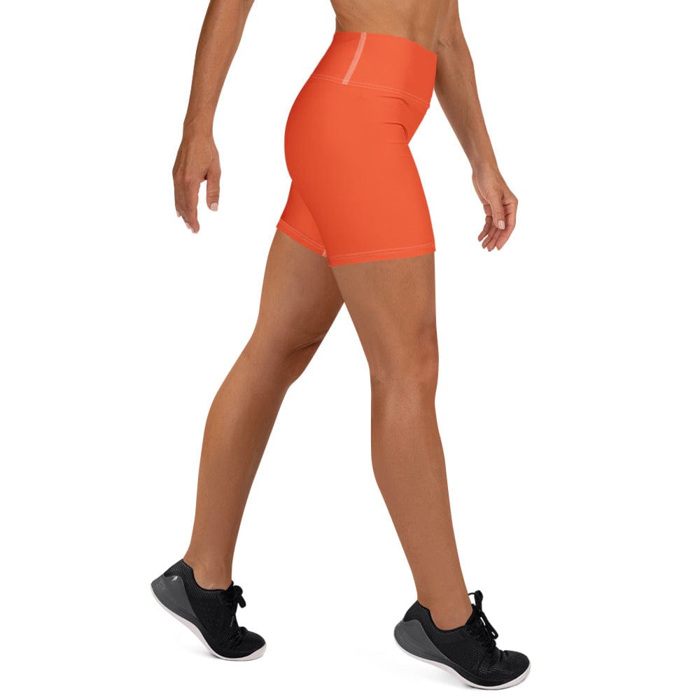 Orange Yoga Shorts – Ignite Your Practice - RARP - ID Fitness