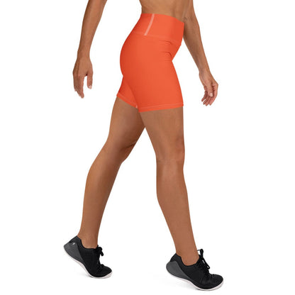 Orange Yoga Shorts – Ignite Your Practice - RARP - ID Fitness