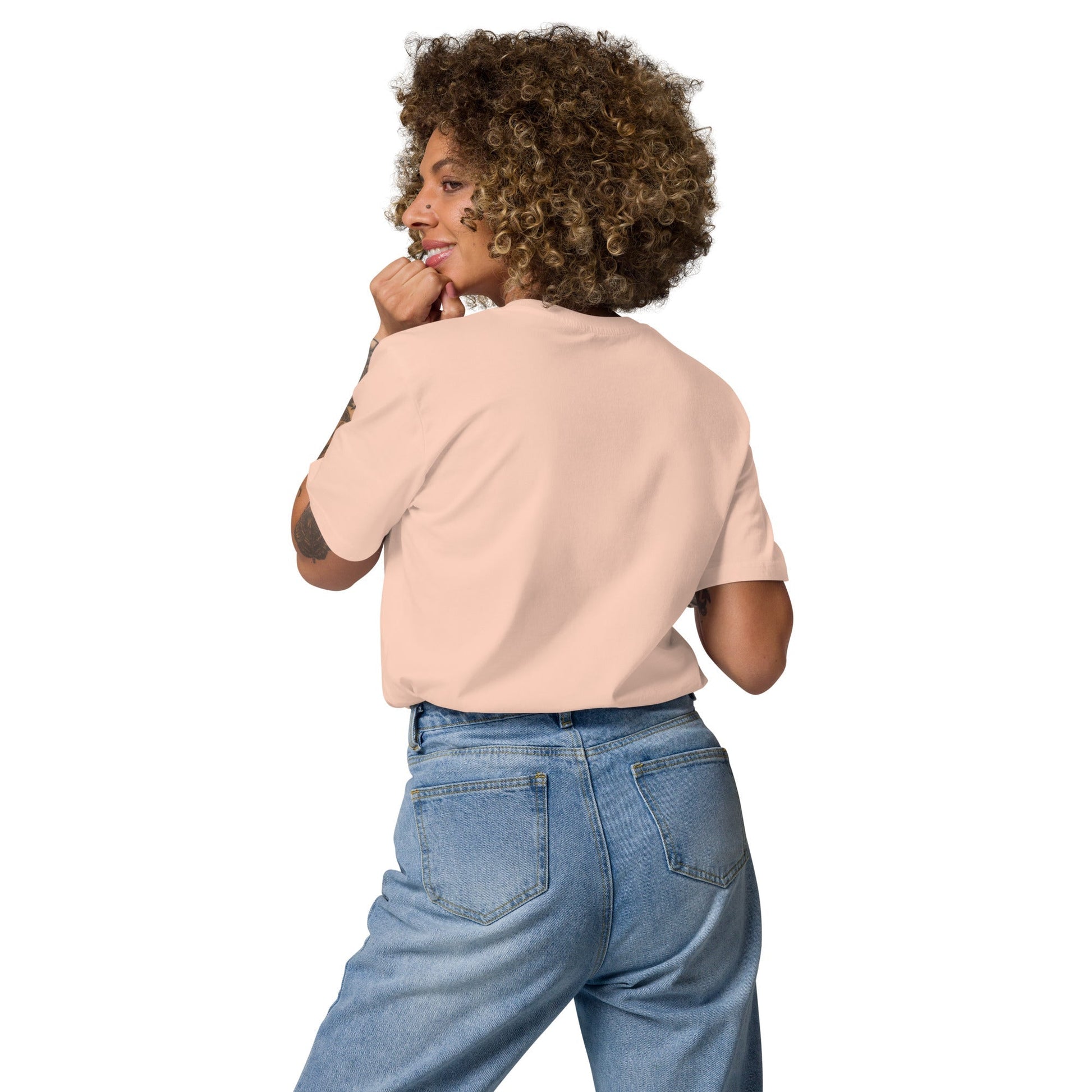 Organic Cotton T-Shirt – Sustainable Comfort with Athletic Fit - Fraiche Peche - RARP - ID Fitness
