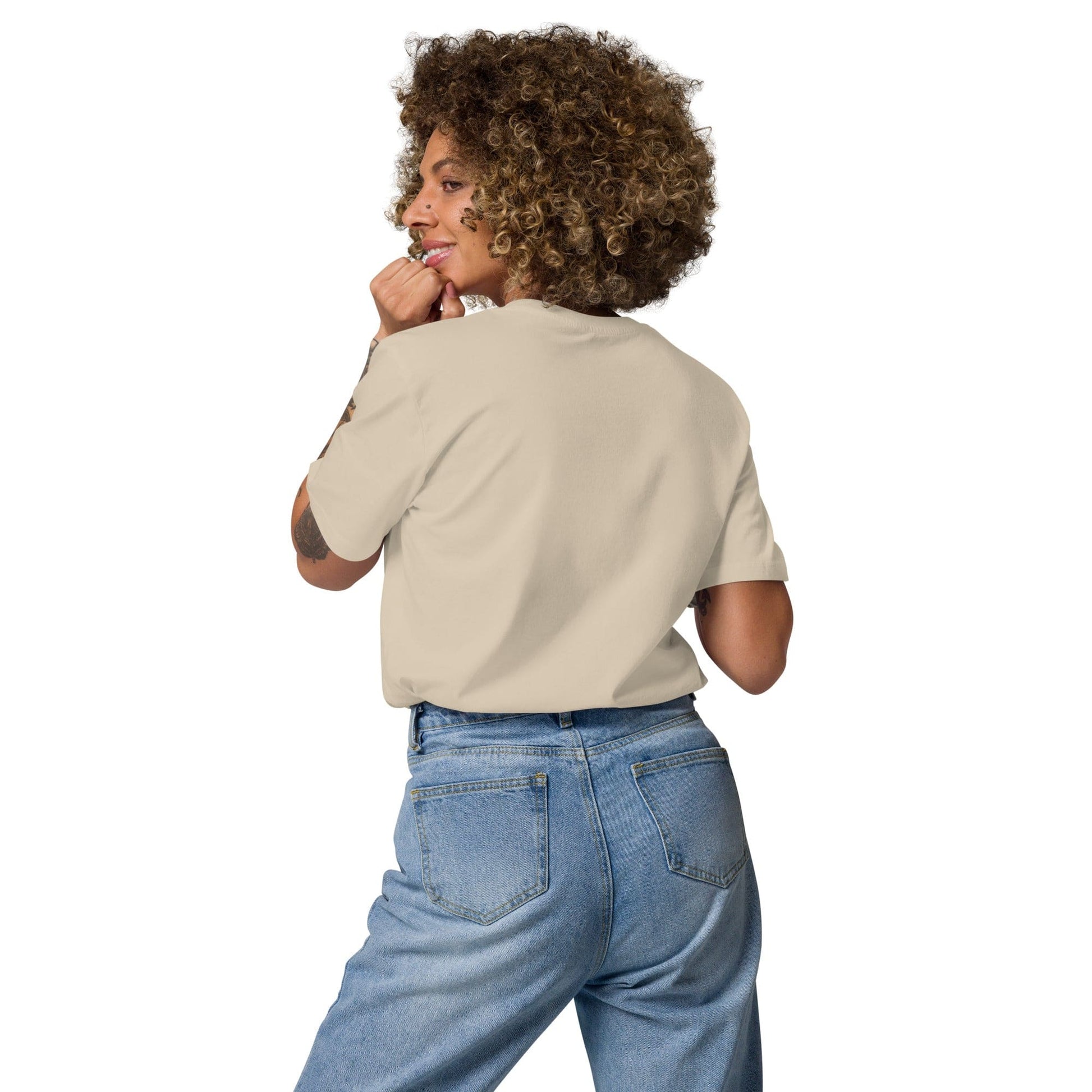 Organic Cotton T-Shirt – Sustainable Comfort with Athletic Fit - Desert Dust - RARP - ID Fitness