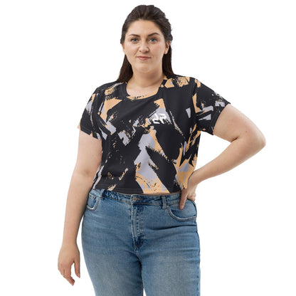 Peach Camouflage Crop T-Shirt – Stand Out. Train Hard. - RARP - ID Fitness