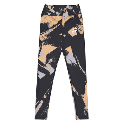 Peach Camouflage Full - Length Leggings – Stand Out, Blend In - RARP - ID Fitness