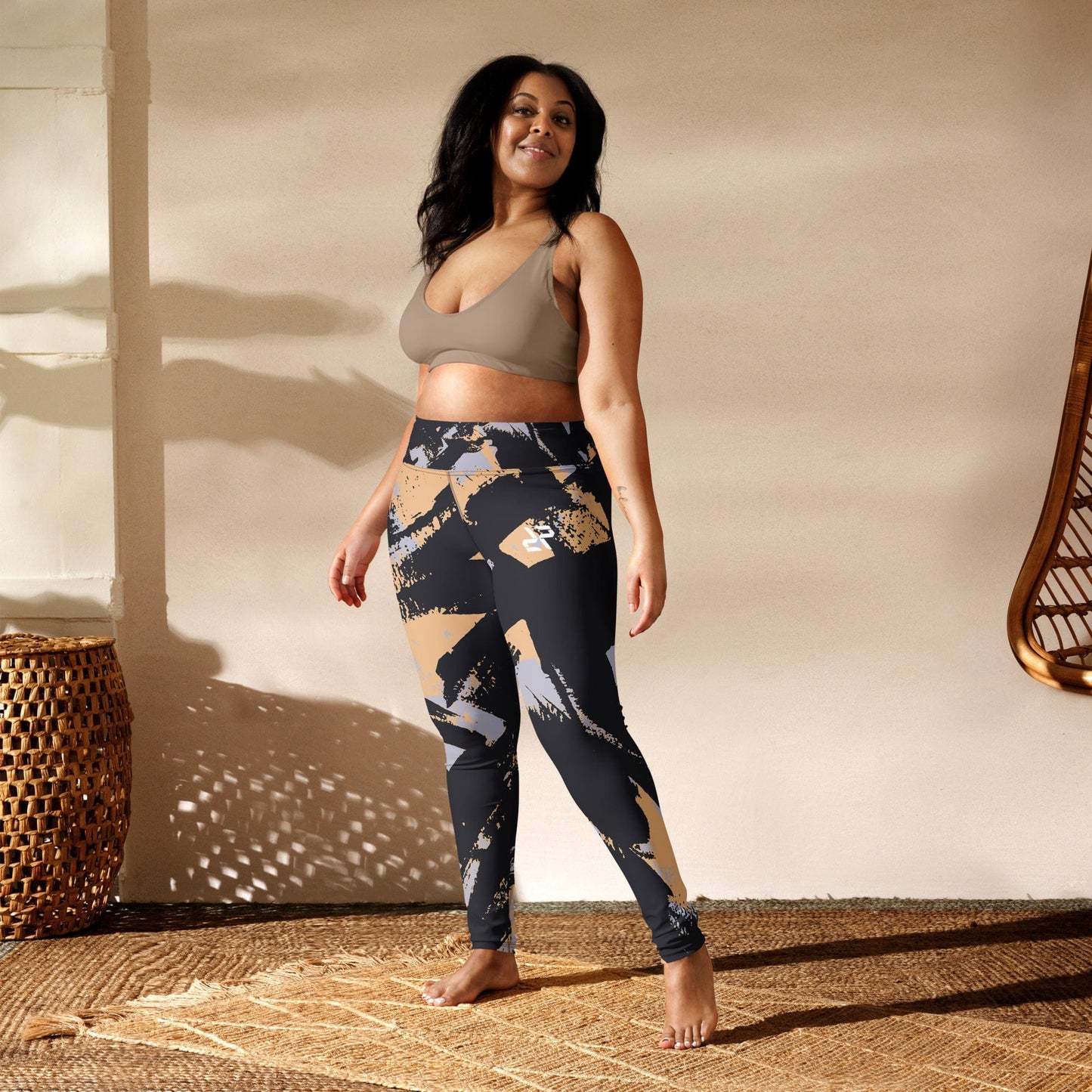 Peach Camouflage Full - Length Leggings – Stand Out, Blend In - RARP - ID Fitness