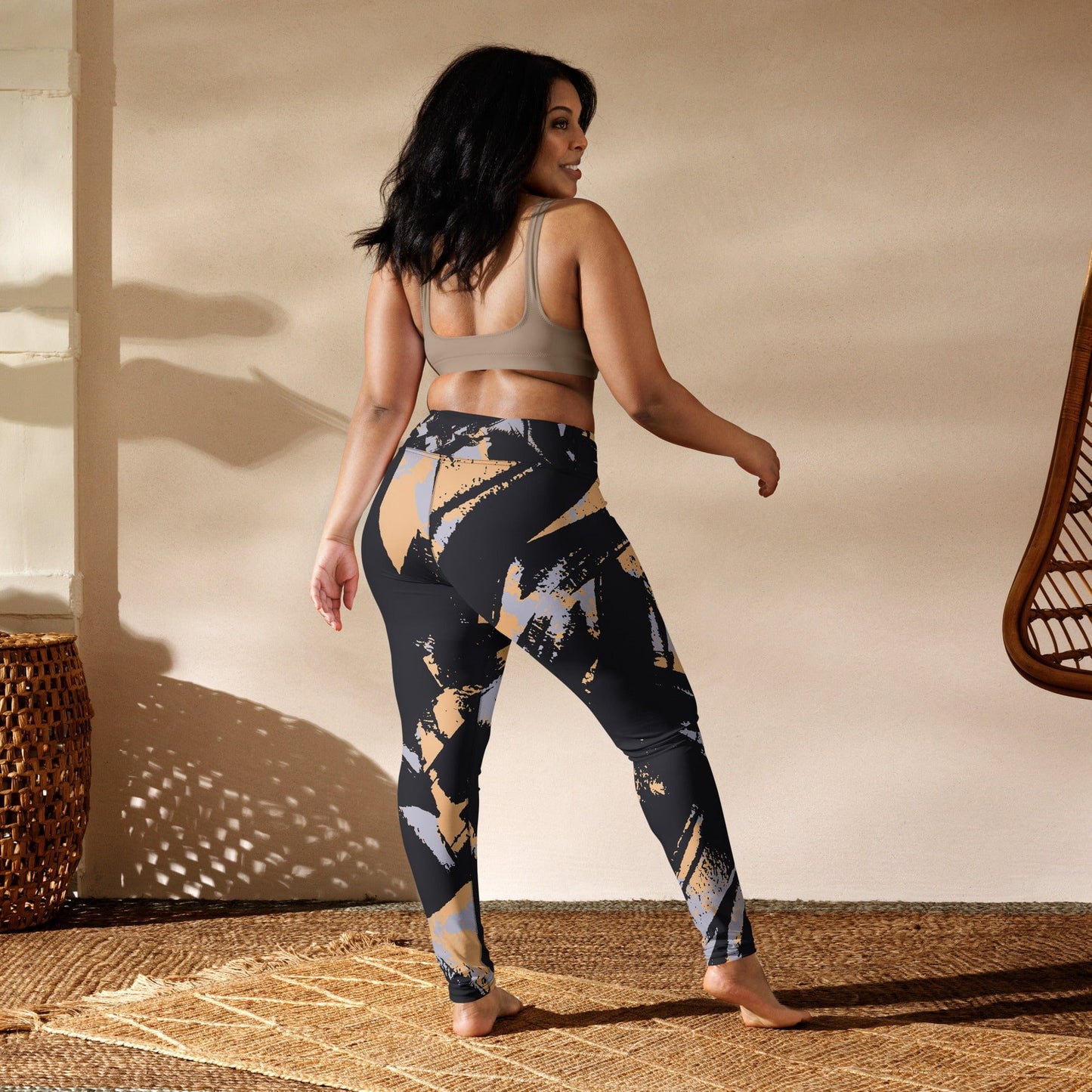 Peach Camouflage Full - Length Leggings – Stand Out, Blend In - RARP - ID Fitness