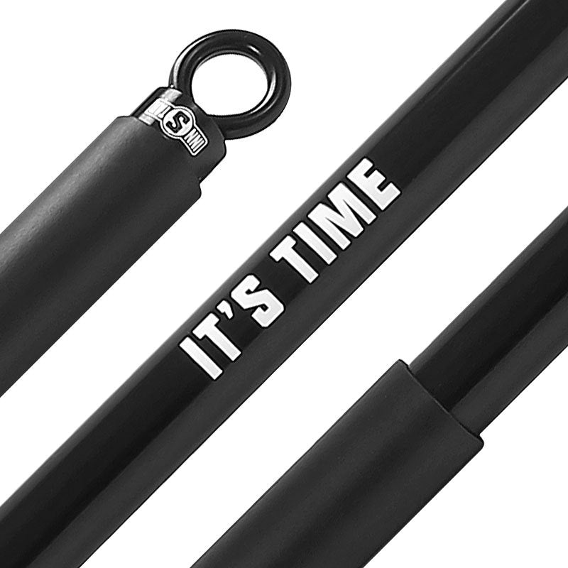Portable Fitness Push Rod Bar | Lever Bench Press & Pilates Equipment - Black - RARP - ID Fitness