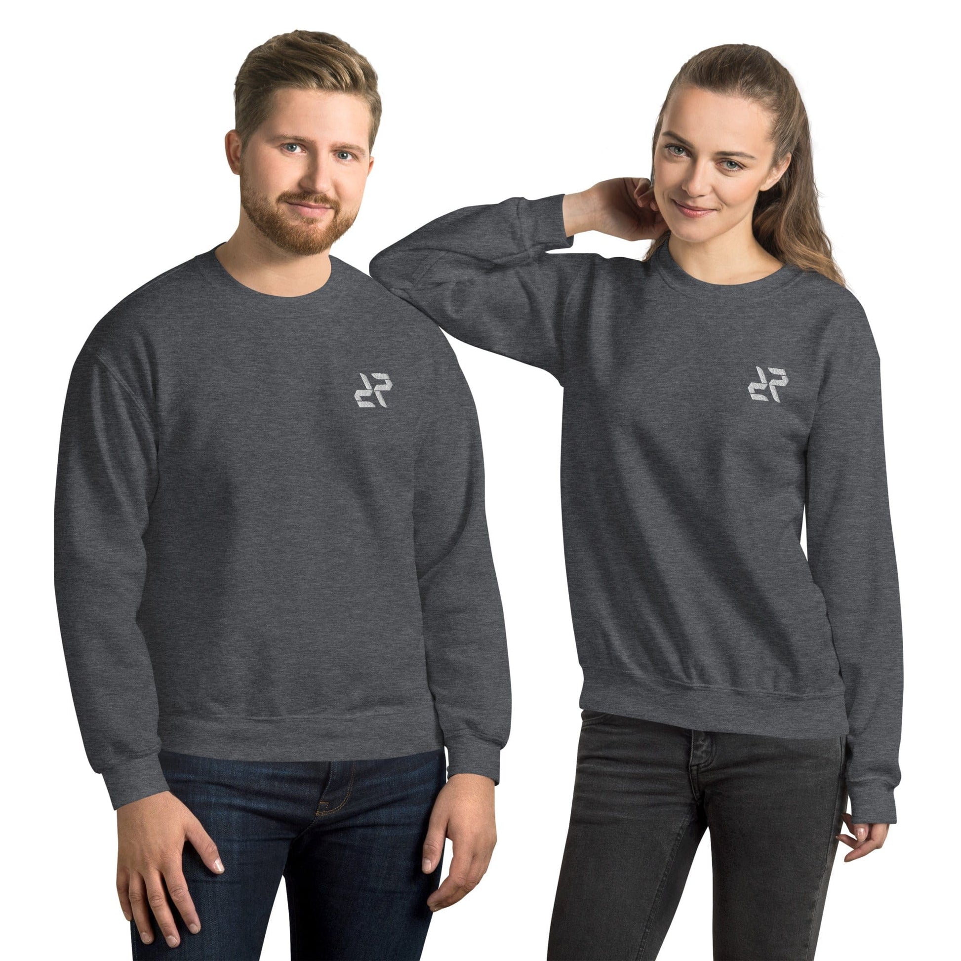 Premium Sweatshirt – Athletic Comfort with Streetwear Style - Dark Heather - RARP - ID Fitness