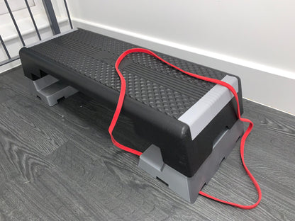 RARP-ID Fitness All-in-One Aerobic Stepper with Resistance Band Integration – Full-Body Home Gym Platform