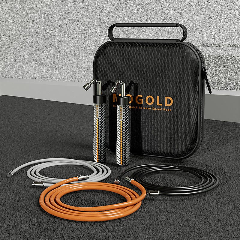 RARP-ID Fitness Black Men's And Women's Fitness Training Steel Wire Buckle Rope Skipping