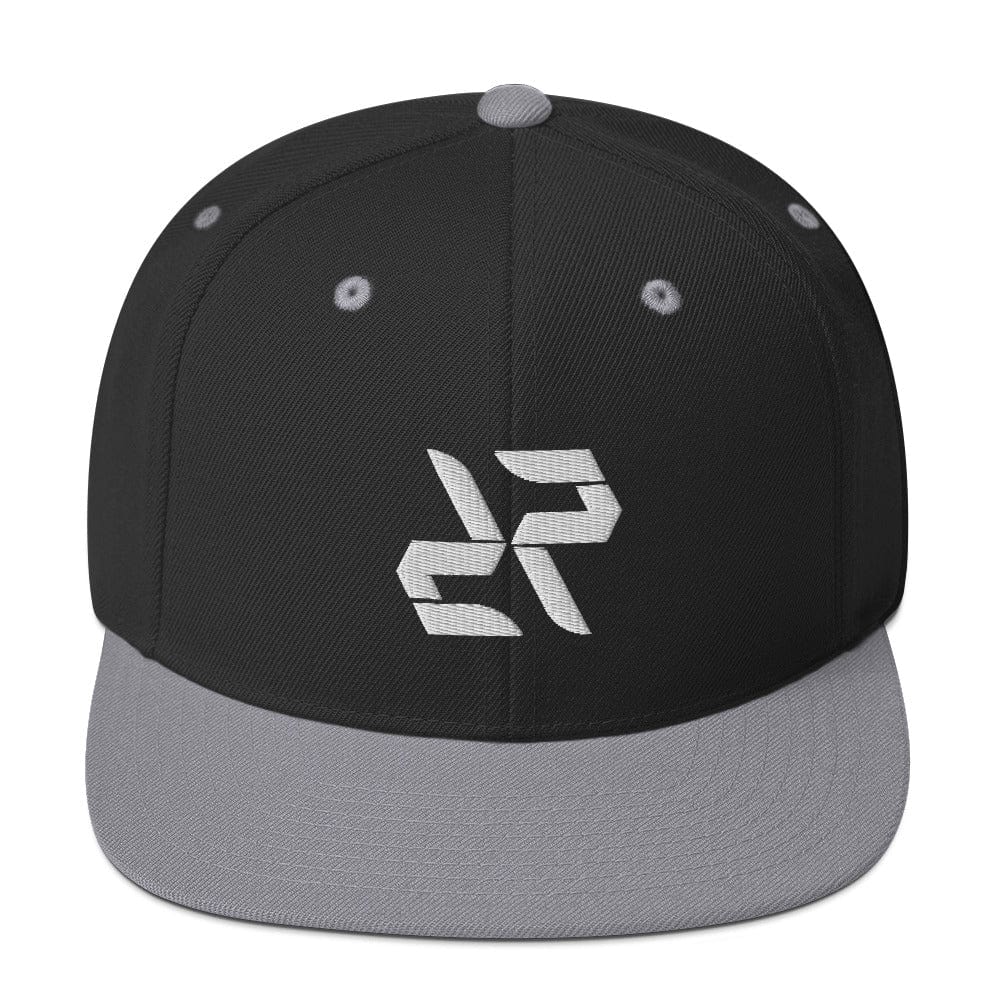 RARP-ID Fitness Black/ Silver Classic Snapback Baseball Hat