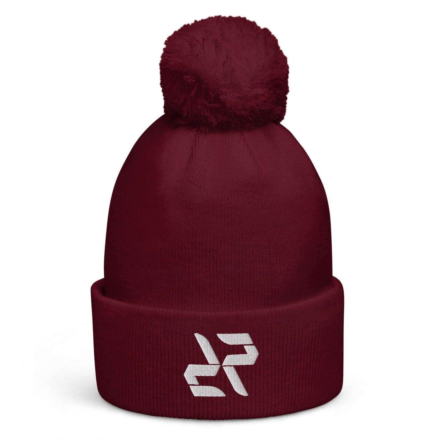 RARP-ID Fitness Burgundy Pom Beanie