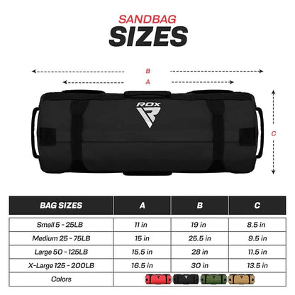 RARP-ID Fitness RDX Fitness Sandbag for Workout