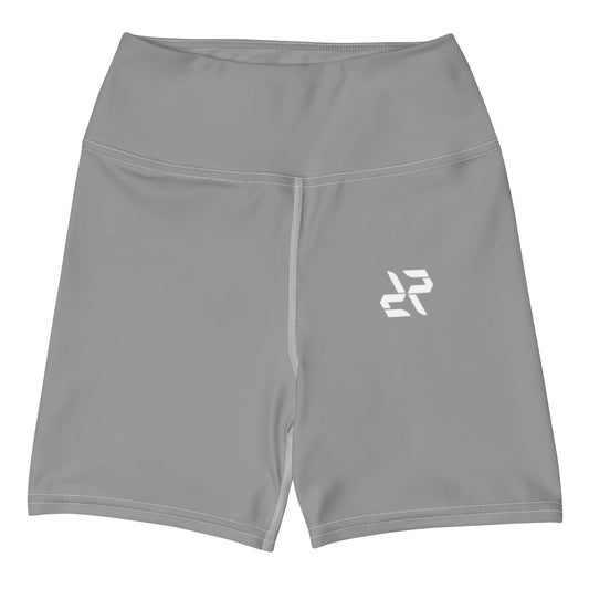 RARP-ID Fitness XS Grey Yoga Shorts – Minimal Look, Maximum Flow