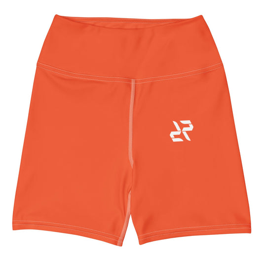 RARP-ID Fitness XS Orange Yoga Shorts – Ignite Your Practice