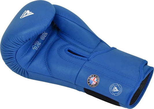 RDX Boxing Gloves AS1 Amateur – Approved Competition Gear - Red - RARP - ID Fitness